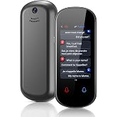 Language Translator Device, 150+ Languages Two Way Real Time Voice Translator Device Support Offline&amp;Recording&amp;Photo Translation, High Accurate Portable Instant Translator for Business Learning Travel