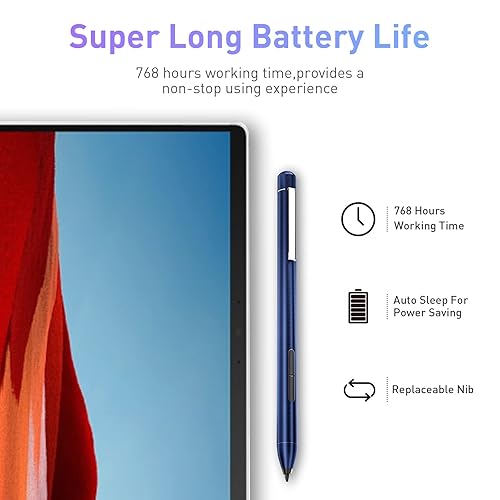 Genuine Stylus Pen for HP, Work on Microsoft Pen Protocol Enabled