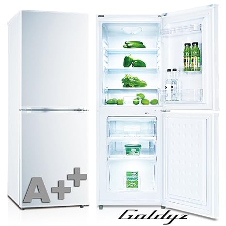 kg 218.4 a + + Diseño nevera/congelador frigorífico blanco nevera ...