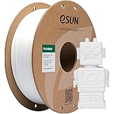 eSUN PLA Basic Filament 1.75mm, 3D Printer Filament High Speed PLA for Fast Printing, 1KG Spool (2.2 LBS) 3D Printing Filament for High Speed 3D Printers, White