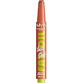 NYX PROFESSIONAL MAKEUP, Fat Oil Slick Click, Balm in a stick, Infused with nourishing oils, High shine finish - Hits Differe