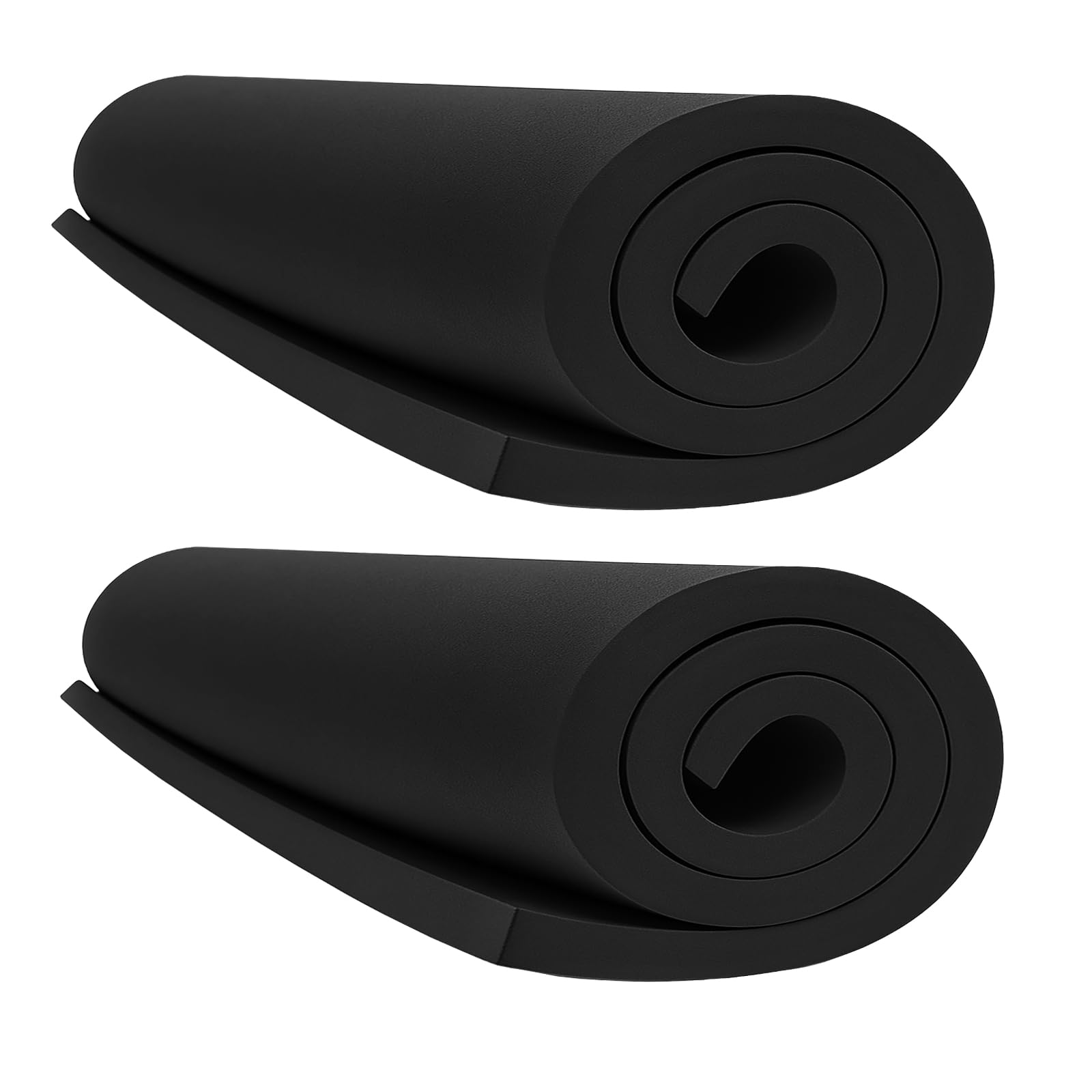 2-Pack 10mm Thick Black Eva Foam Cosplay Sheets