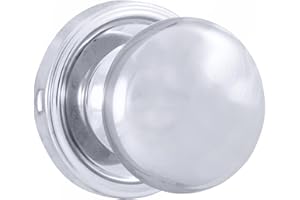 Weslock 00605I6-0020 Impresa Half Dummy Lock Bright Chrome Finish