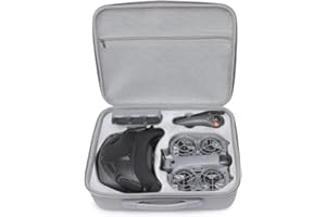 Hard Carrying Case for DJI Neo 2 Goggles N3 Travel Case Portable Storage Shoulder Bag for DJI Neo 2 Motion Fly More Combo, RC
