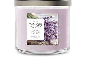 Yankee Candle 3 Wick Candle Jar, Scented Candle with up to 40 Hours of Burn Time, Premium Plant Wax Blend for Consistent Long