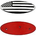 Shenwinfy for Ford Emblem,9 Inch Front Grill Rear Tailgate Emblem Fit for 04-14 F150, 11-14 Edge, 11-16 Explorer, 06-11 Ranger, 07-14 Expedition