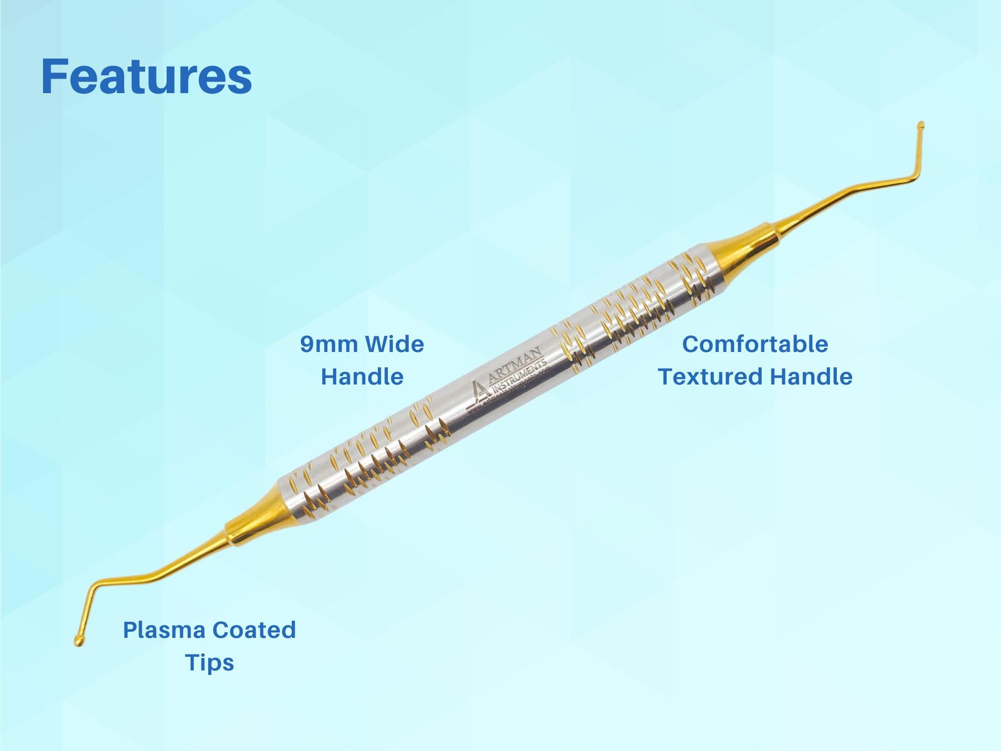 Dental Composite Glass Ionomer Amalgam Filling Instruments Kit (7