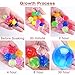 PLANET-OCEAN Water Beads Crystal Water Gel Bead Water Growing Balls Vase Filler (100Beads) for Wedding Decoration And Party supplies Home decor