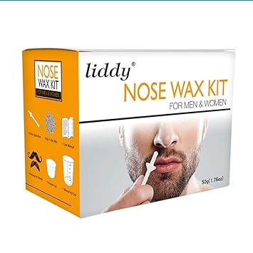 Amazon Com Nose Wax Kit For Quick Easy Nose Eyebrow Facial
