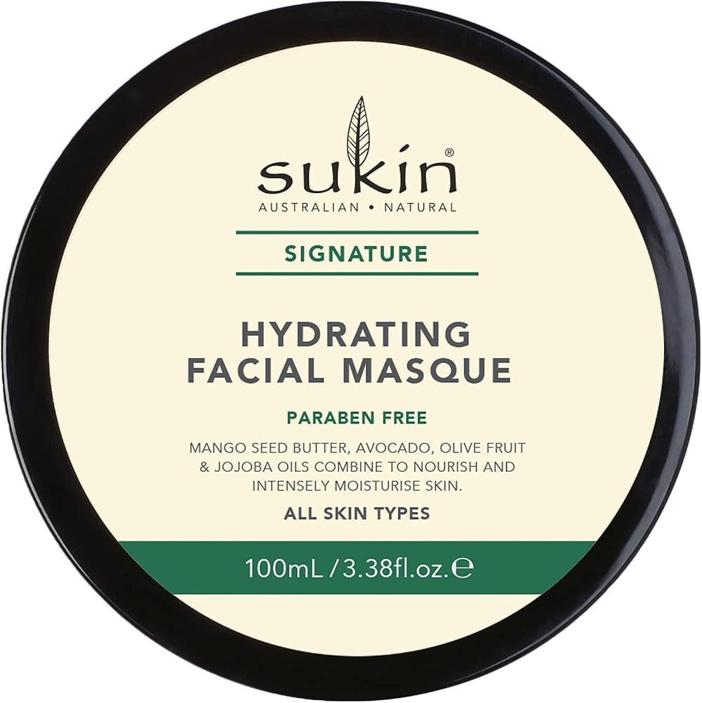 Sukin Signature Hydrating Facial Masque 200g Mango Avocado Oils Cruelty Free