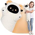 Caaaat Long Sheep Plush, 20″ Cute Sheep Body Pillow - Long Sheep Stuffed Animals Soft Kids Plushie Pillow Toys for Girls (Small)