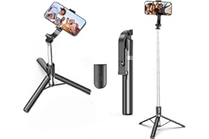Selfie Stick Tripod, 66.9''All-in-1 Extendable Selfie Stick, Portable Phone Tripod Compatible with iPhone 17/16/15 Pro Max/15
