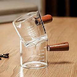 COFISUKI Espresso Shot Glasses 2.5OZ Double Spouts