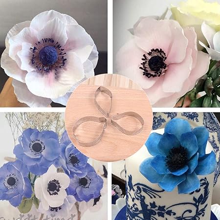 Formine Per Biscotti Strumento Inglese Del Fiore Della Muffa Dei Petali Del Fiore Dell Anemone Di Taglio Amazon It Casa E Cucina