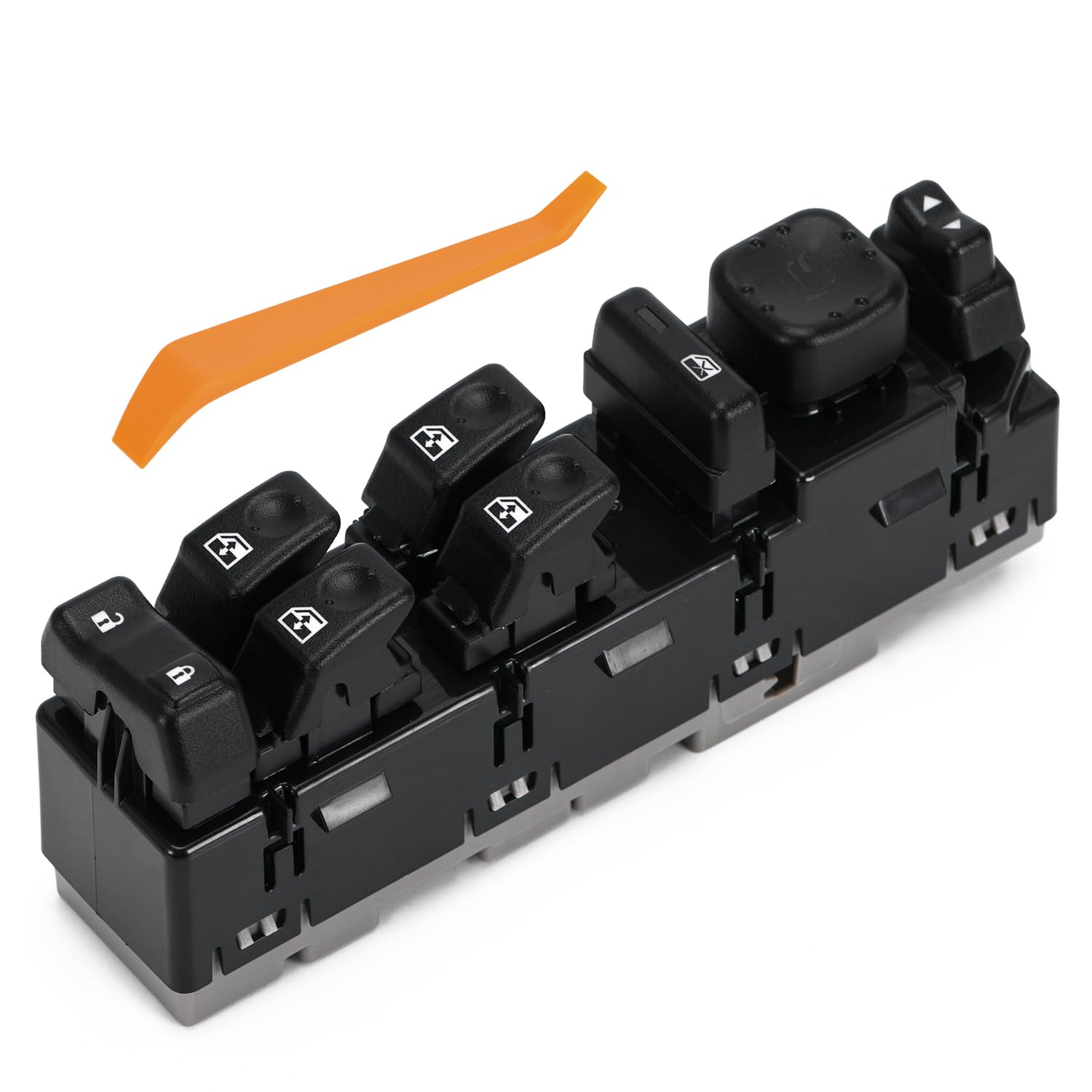 Photo 1 of 15883319 Window Master Switch Front Left Driver Side with Mirror Folding Control for 2003-2006 Chevy Silverado Avalanche Suburban Tahoe GMC Sierra Yukon Escalade Hummer H2 Replace OE 920-022 15112971