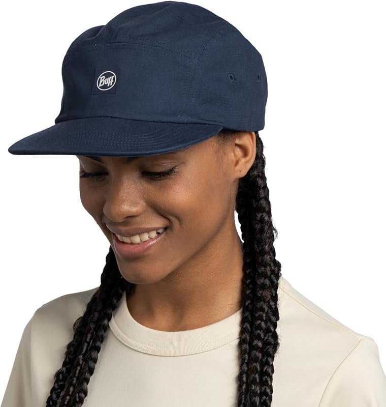 ®| Gorra 5 Panel Venture Flexible, UPF50, Ligera, Comoda, Lavable, Pequeños exploradores Talla única Azul