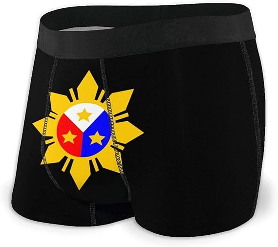 Pinoy Filipino Man Breathable Boxer Briefs Underwear Black at Amazon