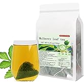 Mulberry leaf Tea 5.29 oz（3g×50 packets）White Mulberry Leaf TeaBag Sun-Dried Loose Leaves Sang Ye