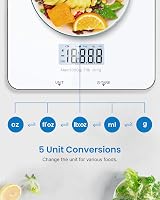 RENPHO Kitchen Scales High Precision 5000g App Database Tare 5 Units view 5