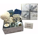 BEECO GIF2U Spa Gift Baskets for Women,Luxury Self Care Gifts for Mom,Get Well Soon Gifts for Friend,Thank You Relaxing Box Gifts for Women 20th,30th,40th,50th,60th 70th 75th Birthday,Anniversary