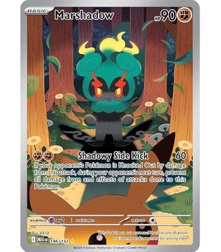 Amazon.com: Pokemon TCG: Mysterious Powers Marshadow-GX Tin