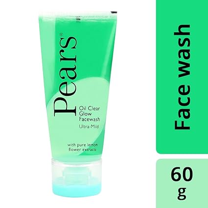 Pears Oil Clear Glow Face Wash, 60gm