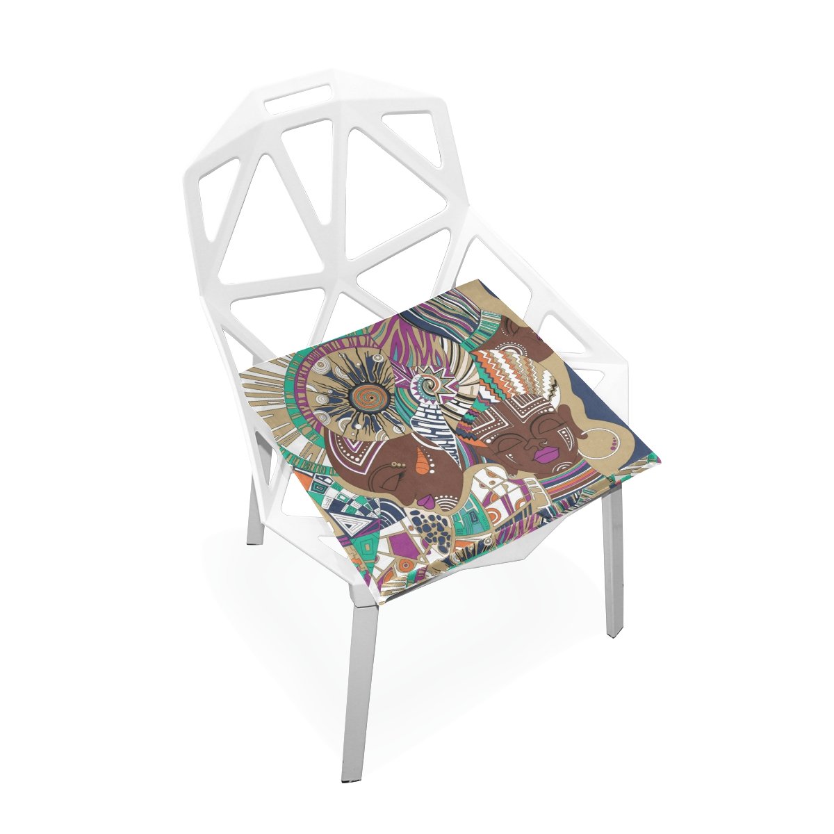 Amazon Com Plao Chair Pads Abstract African Girls Soft