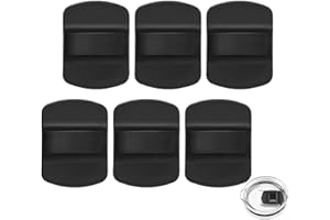 6Pcs Magnetic Lid Slider Replacement for Yeti, Lid Slider Push Block Parts for Yeti Rambler 10 oz, 14 oz, 16 oz, 20 oz, 26 oz