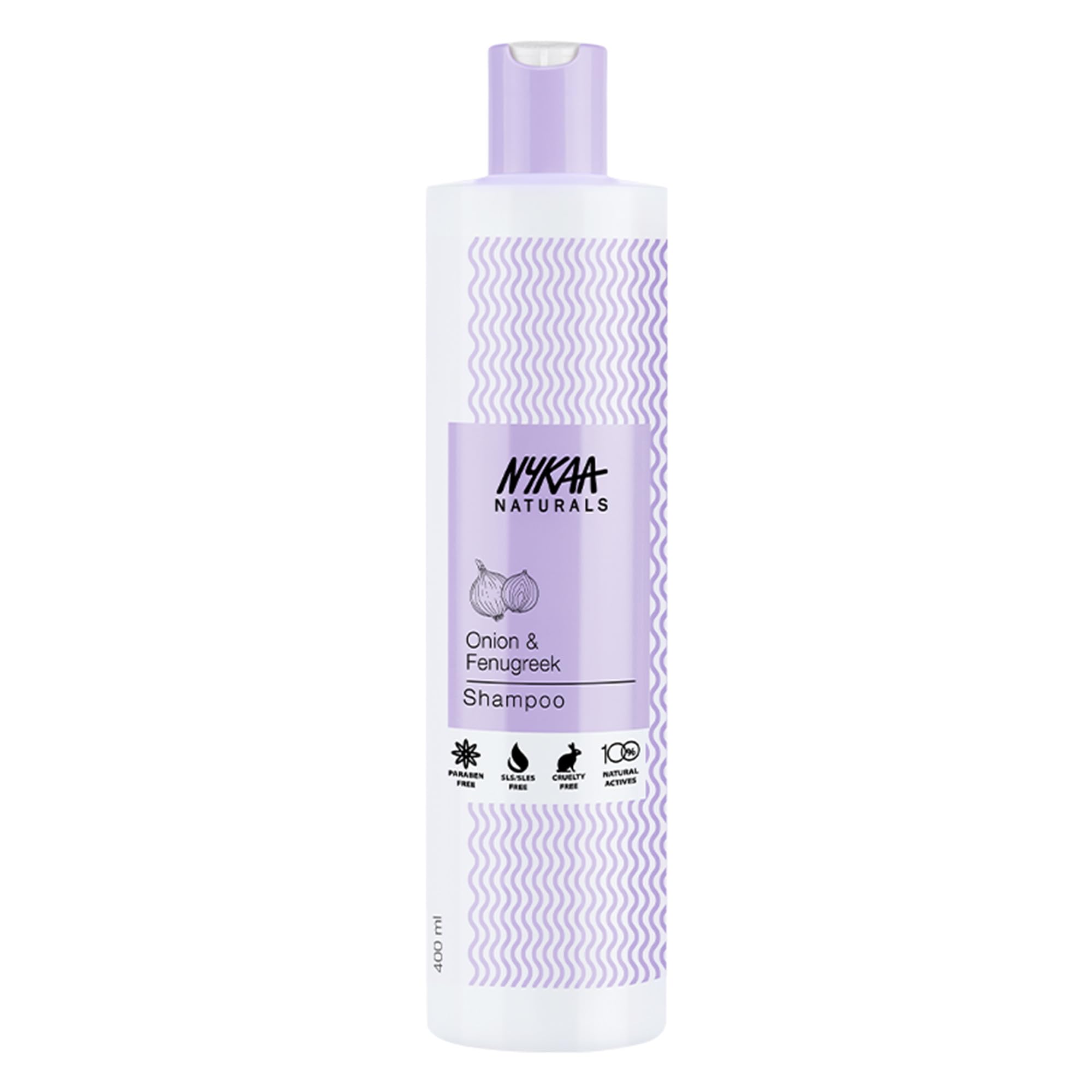 Nykaa Naturals Shampoo - Onion and Fenugreek For Women 13.5 oz Shampoo
