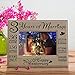 KATE POSH Our 3rd Wedding Anniversary, 3 Years Anniversary, 3 Years of Marriage, Gifts for Couple, Third Anniversary - Engraved Leather Picture Frame (5 x 7 Horizontal)
