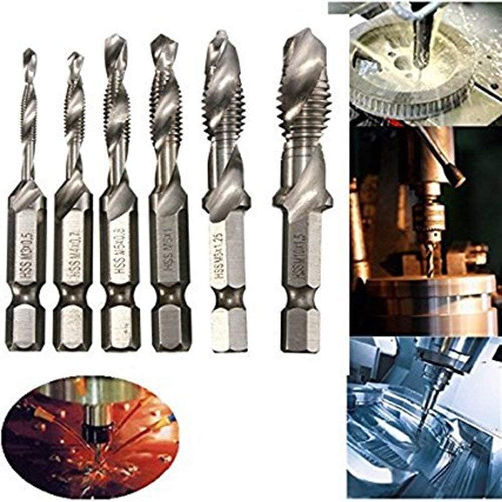 MALAYAS 6 Packs Combination Drill & Taps Bit Set - Image 4