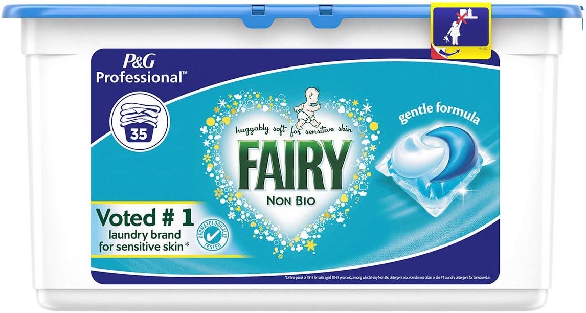 Fairy Non Bio Pods - Washing Capsules for Sensitive Skin - Pack of 3 x 35 Pods - 105 Washes, 35 count (Pack of 3) - Image 4