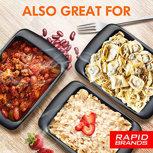 Top Ramen Rapid Cooker | Microwave Ramen in 3 Minutes | Perfect for Dorm, Small Kitchen, or Office | Dishwasher-Safe, Microwaveable, BPA-Free (2 pack) - Thumbnail 3