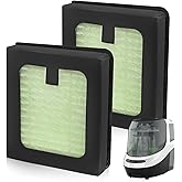 2Pack HEPA Filter Replacement Compatible with Baby Brezza Bottle Dryer Advanced and Baby Brezza Bottle Washer Pro