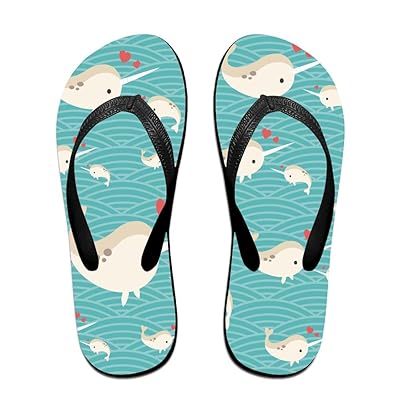 narwhal flip flops