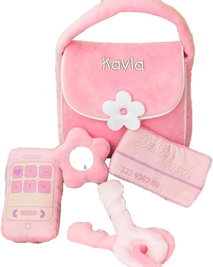 personalized girls purse