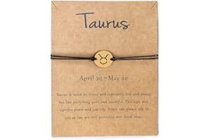 XUN Zhe Silver Zodiac Bracelet Constellation Sign Bracelet for Women.12 Astrology Horoscope Bracelet/Anklet Friendship Couple Jewelry with Card