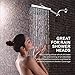 Srmsvyd Shower Arm 11-inches Adjustable Shower head Extension Arm Easy to Adjust Height and Angle