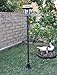 Solar Charged LED Lamp Post Decorative Yard Light with 3 Height Options