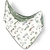 GRSSDER Baby Blankets Super Soft Jersey Knit Swaddle Blanket for Baby Girls and Boys, Double Layer Receiving Blankets 34 x 44 Inches, Extra Large for Baby Swaddling, Stylish Cars Print