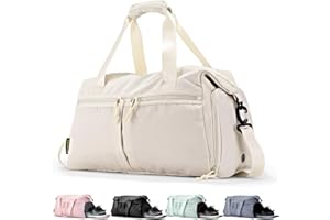 VEAGIA Weekender Duffel Bag with Shoe Compartment And Wet Pocket-Luggage Everyday Overnight Bag for Men and Women Travel-Carry On Gym Bag