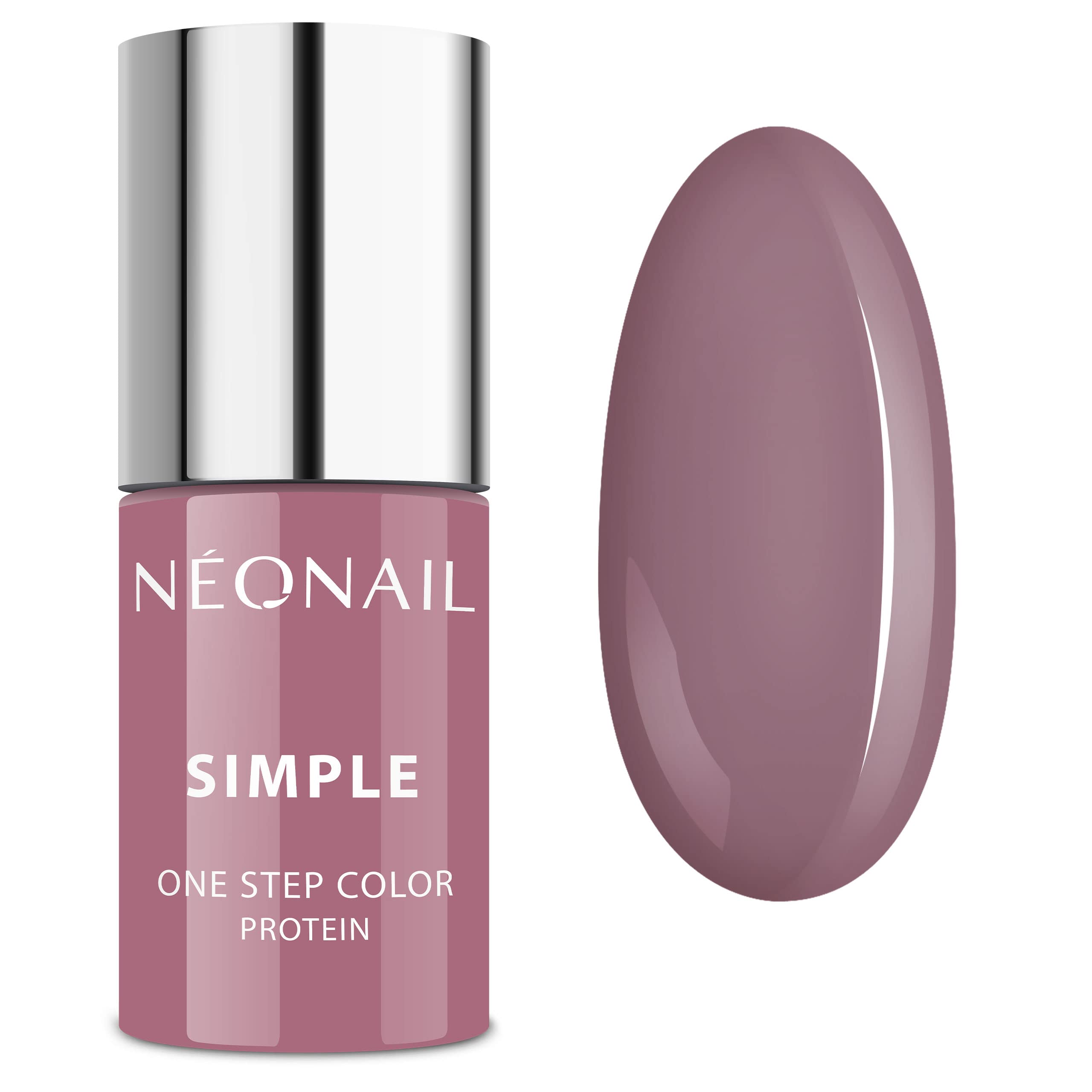 NEONAIL Purple XPRESS UV Nail Polish 3-in-1 Simple One Step Colour Protein 7.2 ml Fabulous 8167-7