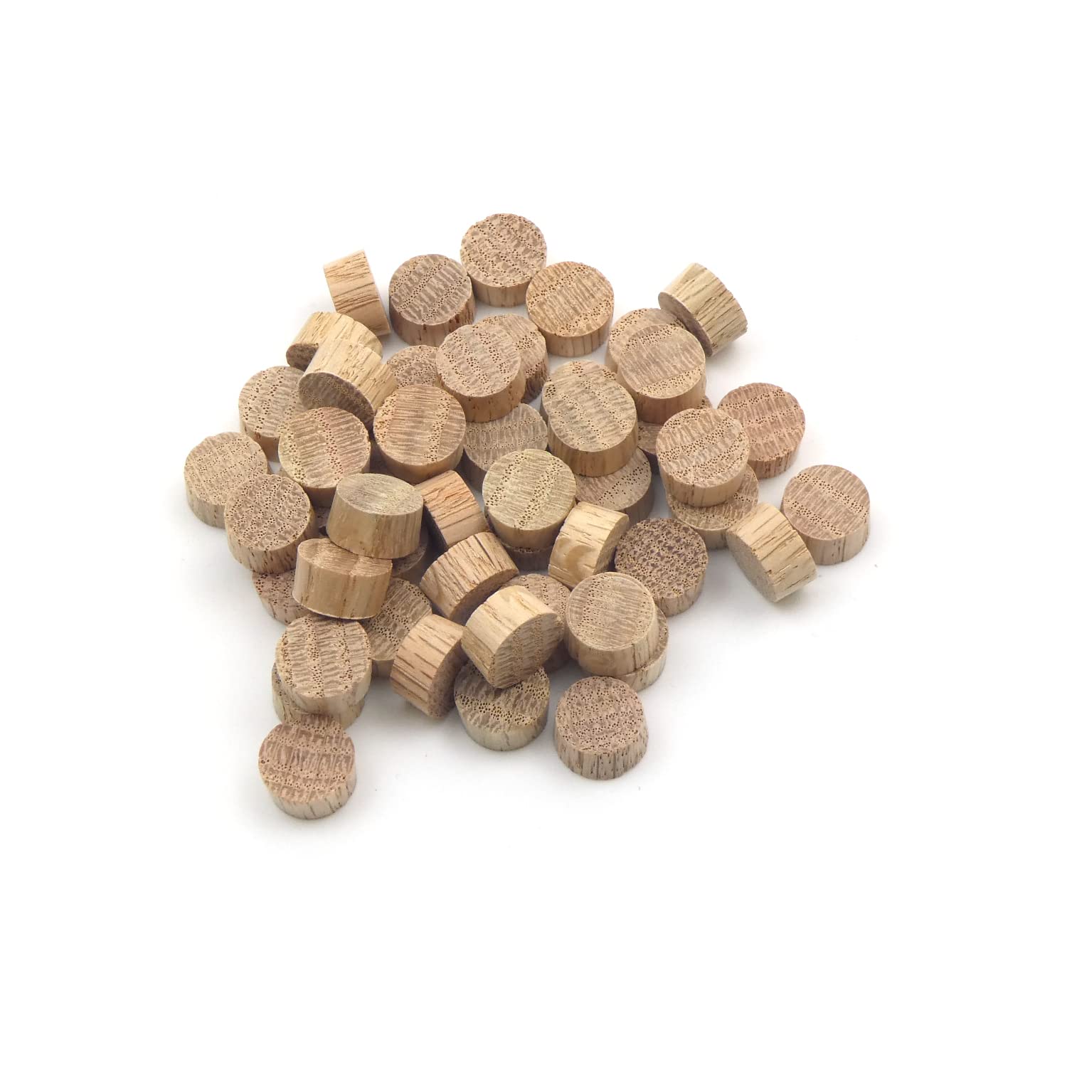 12mm Oak Flat Head End Grain Plug - Pack of 50