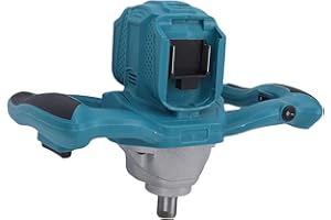 ZAICOLER Electric Ice Auger, 100 to 800RPM 6 Speed Adjustable 1200N.m Torsion Cordless Post Hole Digger Power Head with Ergon