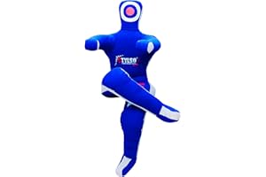 STYLSO Un-Filled Wrestling Dummy Grappling Dummy for Jiu Jitsu BJJ MMA Judo Karate Adult Kids Youth Tackling Practice Dummies