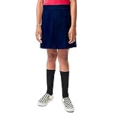 Classroom School Uniforms Big Girl's Girls Double-Pleated Scooter Skirt, Dark Navy, 12