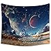 Sunm Boutique Tapestry Wall Hanging Wall Tapestry Galaxy Tapestry Planet Tapestry Psychedelic Tapestry Vintage Tapestry Home Decor(51.2