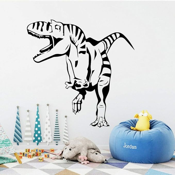 Crjzty Juego De Vinilos 30X30Cm Dinosaurio Pegatinas De Pared
