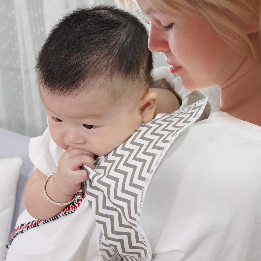 Nursing Cover for Breastfeeding, Multiuse Cotton Soft Breathable Nursing Cover Lightweight Feeding Cover, Baby Car Seat Cover Canopy, Stroller Cover and Baby Bibs