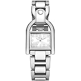 Fossil Women's Harwell Quartz Stainless Steel Three-Hand Watch, Color: Silver (Model: ES5326)